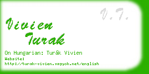vivien turak business card
